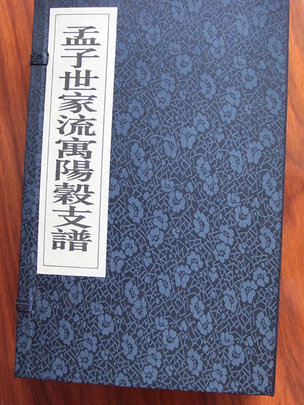 孟氏陽(yáng)谷支譜